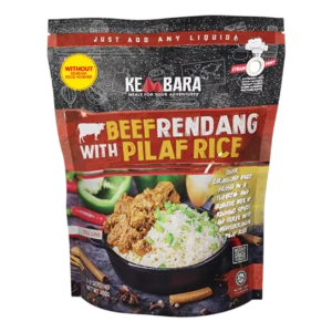 Beef Rendang with Pilaf Rice (Without Food Warmer)